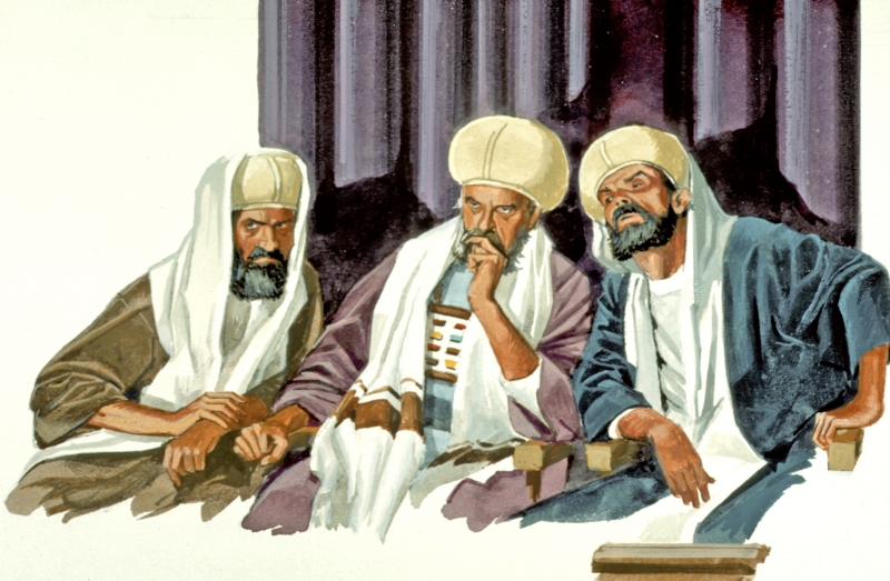 Blog - Holy Week Pharisees