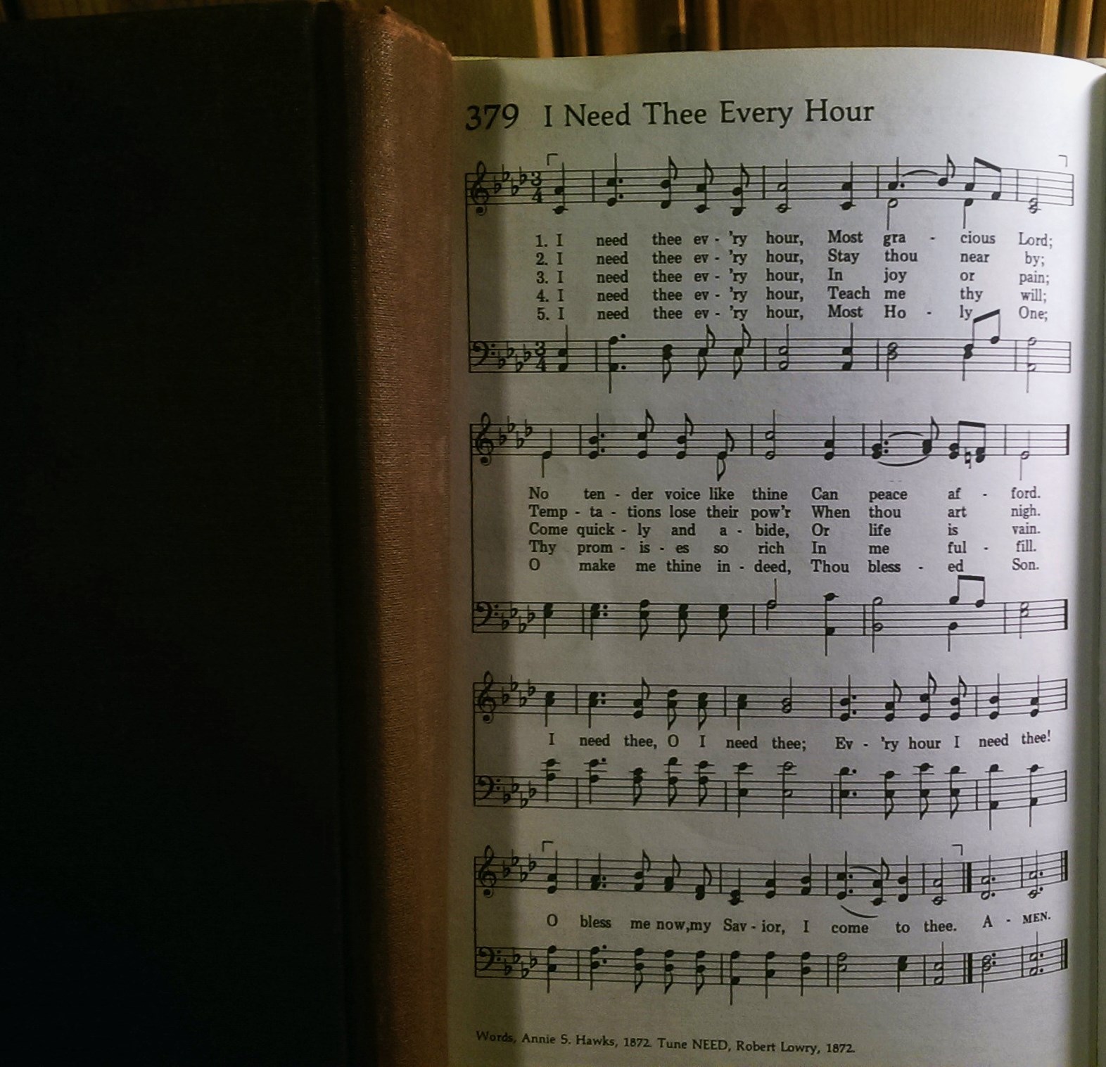Blog - Lord, I Need You - Hymnal (2)
