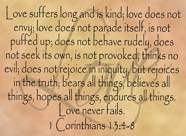 Blog - Love - 1 Corinthians 13
