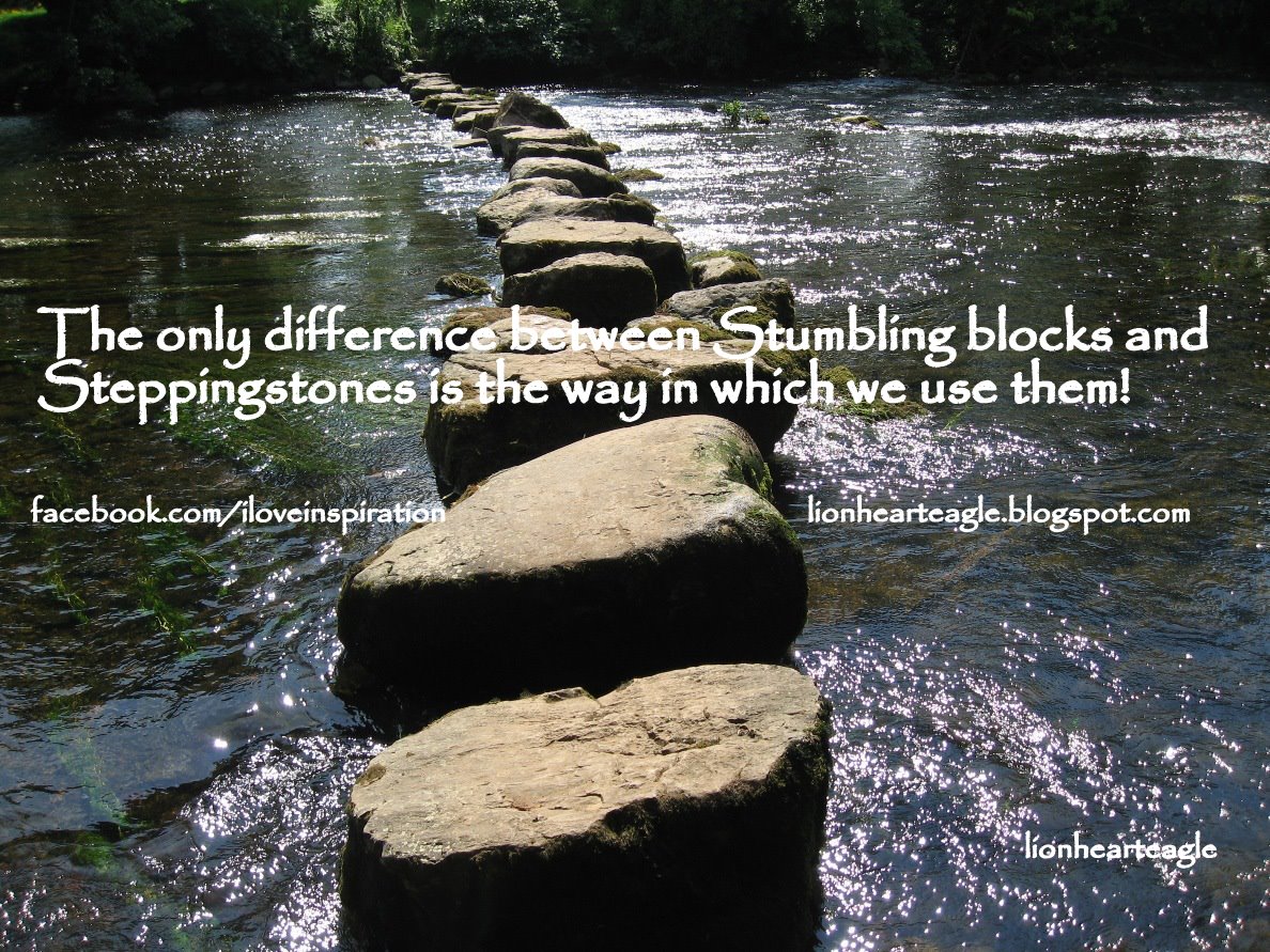 Blog - weaker or stronger - stumbling block - lionhearteagle