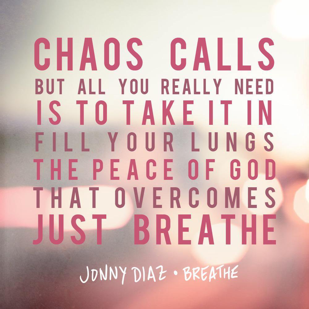 Blog - Just Breathe - Jonny Diaz